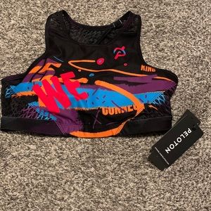 Peloton x hust wilson high neck bra medium